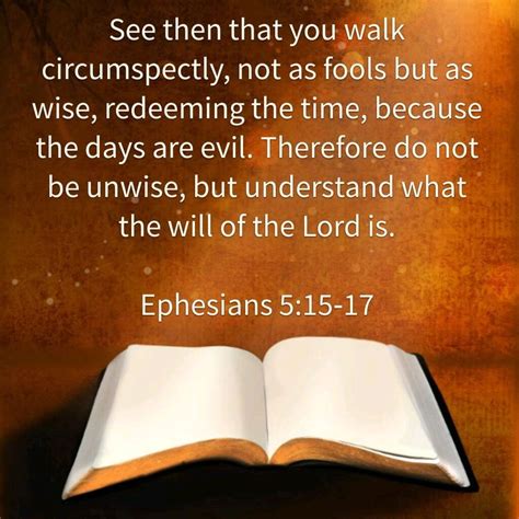 Ephesians‬ ‭5‬:‭15-17 - Daily Devotional In Christ