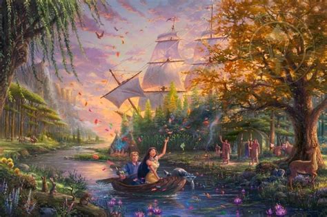 37 Disney Paintings By Thomas Kinkade That Look Even Better Than The ...