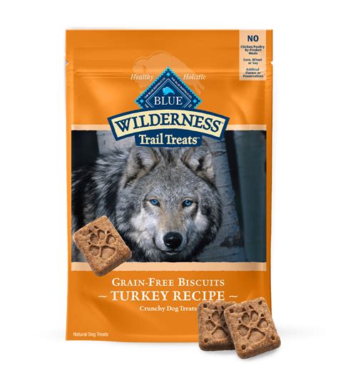 BLUE Wilderness Trail Treats Dog Treats Turkey Biscuits | Blue Buffalo