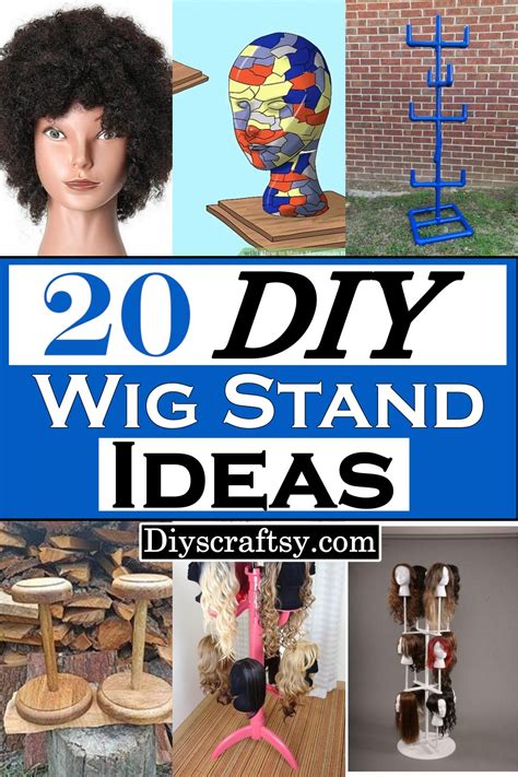 20 DIY Wig Stand Ideas For Storage - DIYsCraftsy