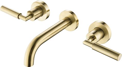 Brass Wall Mount Bathroom Faucet – Everything Bathroom