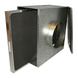 Dust Filters - - Duct Mounted Filter Box - G2 Grade Panel