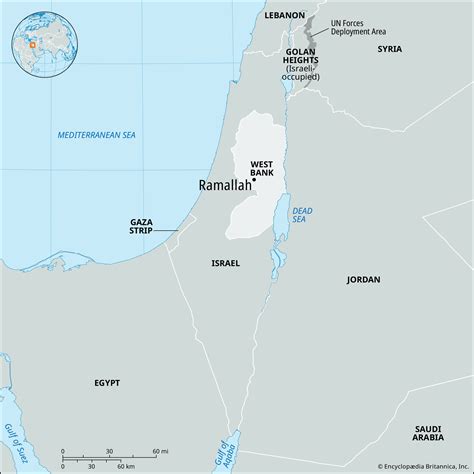 Ramallah | Palestine, Map, History, & Population | Britannica