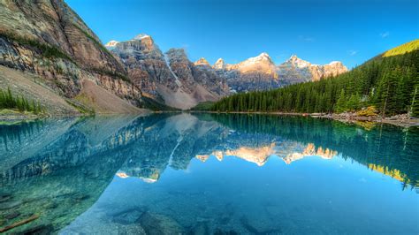 Fondos de Pantalla 1920x1080 Canadá Parque Montañas Lago Bosques ...