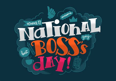 National Boss's Day 119592 Vector Art at Vecteezy