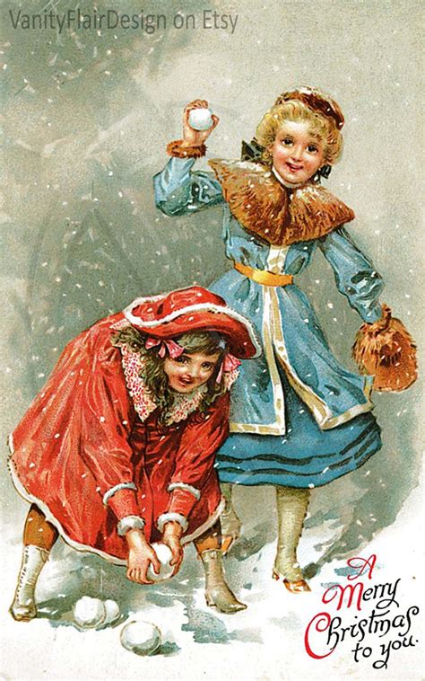 Victorian Christmas Card | Elitegiftsonline