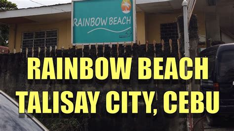 Rainbow Beach Talisay Beach, Cebu - YouTube