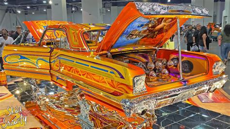 2021 Las Vegas Lowrider Super Show Classic Cars - YouTube