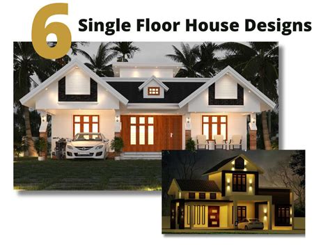 Single Floor Home Designs Kerala | Floor Roma