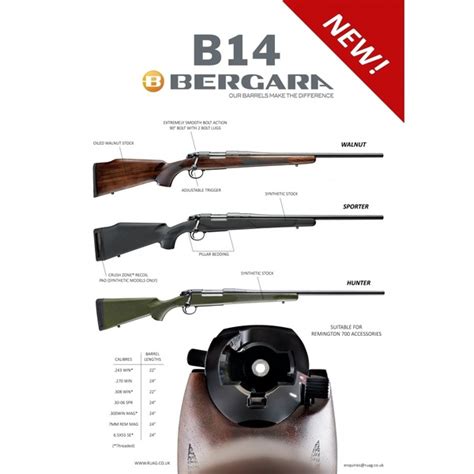 Bergara Bergara B-14 Bolt Action .308 Rifles | Valmont Firearms, Aston