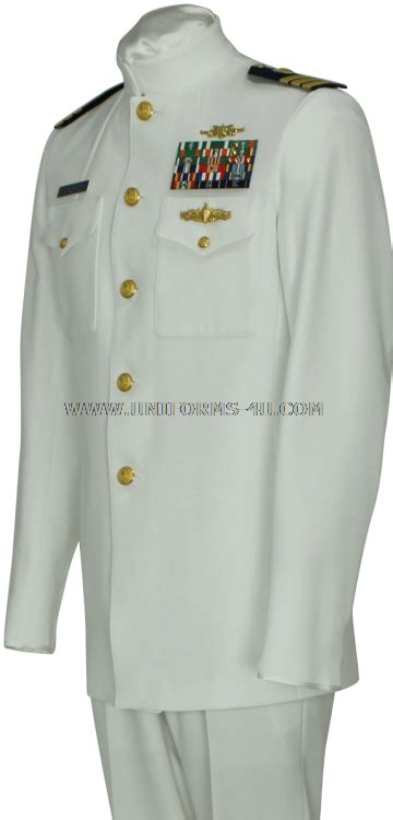 U.S. COAST GUARD MALE SERVICE DRESS WHITE UNIFORM