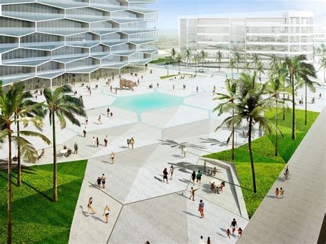 BIG Unveils “Honeycomb” Condominium for Bahamas Resort | ArchDaily