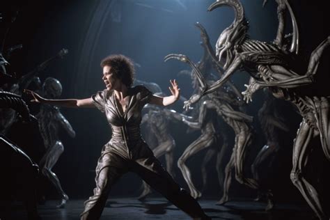 Aliens: The Musical – Digital and AI Art