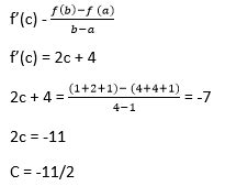 Cauchy's Mean Value Theorem - javatpoint