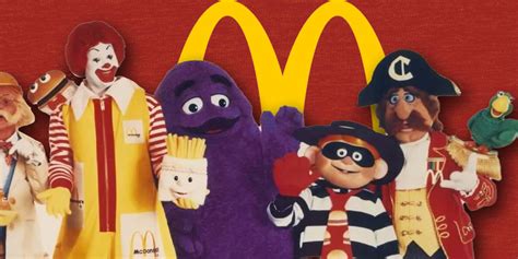 Original Ronald Mcdonald Characters