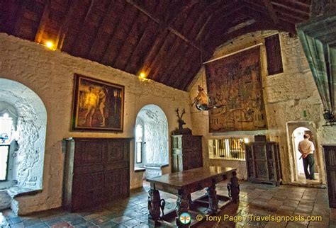 Inside Bunratty Castle