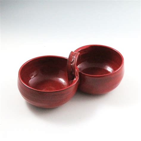 Pottery salsa server,condiment dish, salsa bowls,serving dish, ready to ...