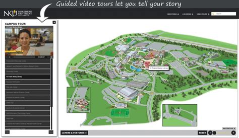 Interactive Maps with Guided Video Tours