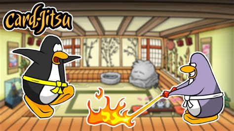 CARD JITSU IS BACK!! | Club Penguin Rewritten Card-Jitsu Update 2022 ...