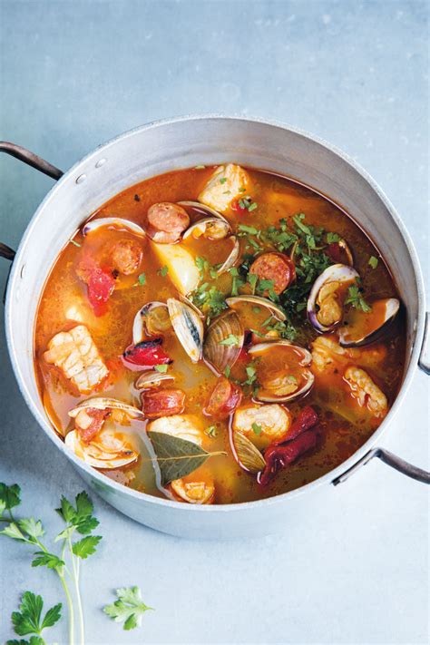 Portuguese Fish and Sausage Stew Recipe | Williams Sonoma Taste