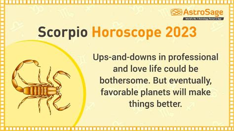 Scorpio Horoscope 2023: 2023 Is Filled With Exciting News For You!