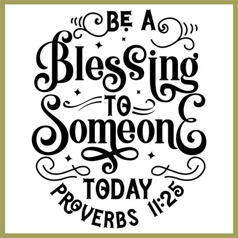 Be a blessing to someone today lettering, bible verse lettering ...