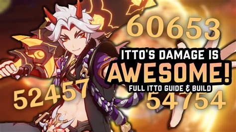 THE ONE AND ONI GEO KING! Full Itto Guide [Best Teams, Artifacts, and ...