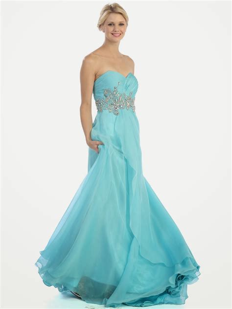 DressyBridal: 2014 Prom Color Trend:Stunning Aqua Blue