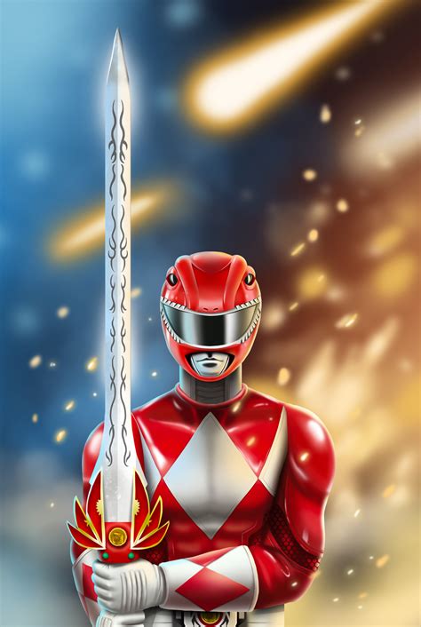 ArtStation - Mighty Morphin Power Rangers Fan-art