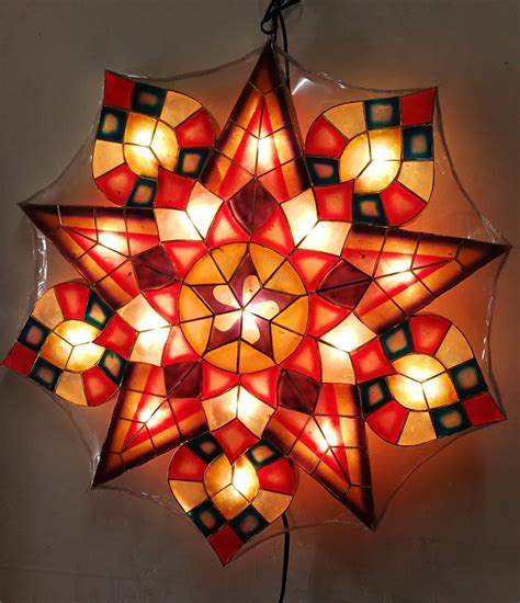 stariray parol special star and spade design Capiz Philippine lantern ...