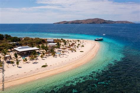 Labuan Bajo, Indonesia: Stunning aerial view of the Pirate island near ...