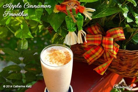 Apple Cinnamon Smoothie - Cuisinicity