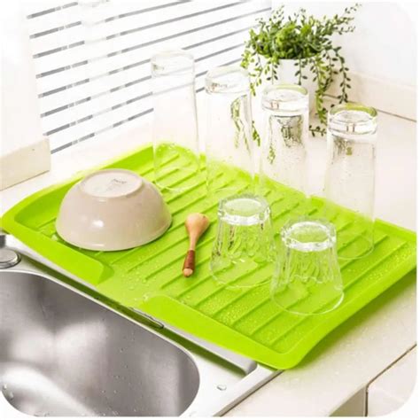 New Kitchen Multifunctional Home Plastic Dish Drainer Tray Large Sink ...