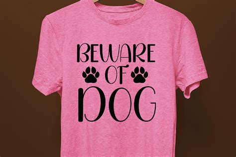 Beware of Dog-SVG Design Graphic by Milon Roy · Creative Fabrica