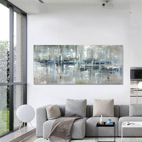 Harbor Lights Large Original Painting Contemporary Artwork - Etsy