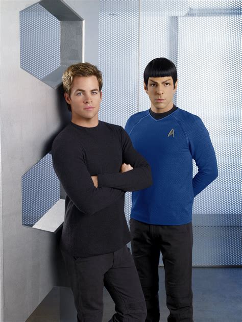 Kirk and Spock. The new Star Trek movie series has the best cast. New ...