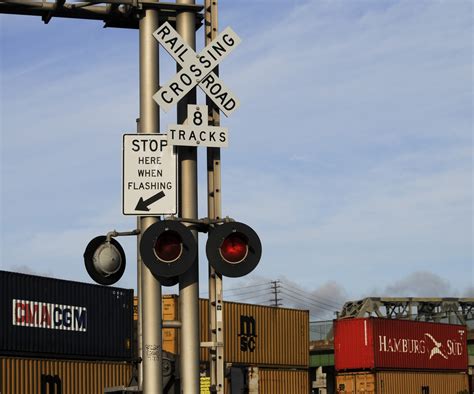 Rail Road Crossing Signs Free Stock Photo - Public Domain Pictures