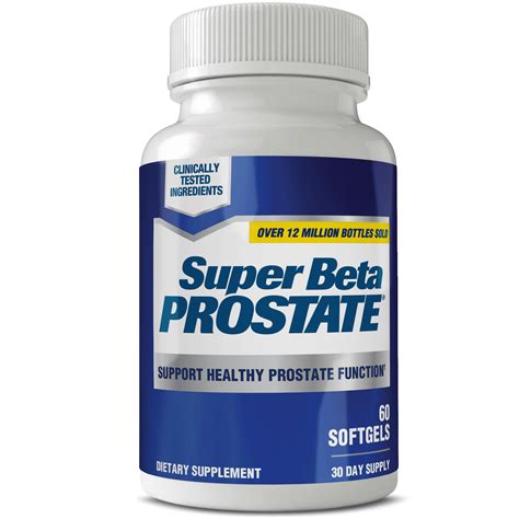 Super Beta Prostate with Beta Sitosterol & Vitamin D3, Softgels, 60 CT ...