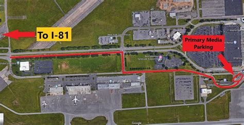 Syracuse Airport Terminal Map