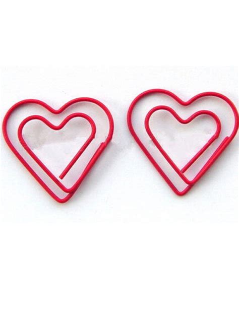 Heart Paper Clips | Shaped Paper Clips