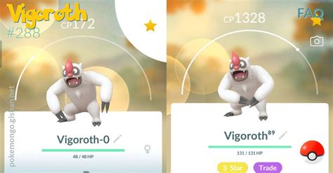 Vigoroth FAQ - Pokemon Go