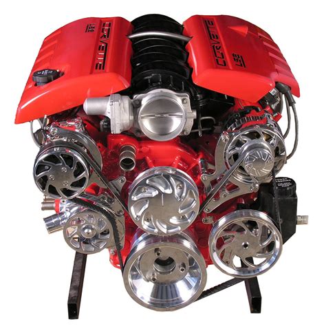 Red LS2 w/4L65E - 400HP - spsengines.com | Oil pan, Billet aluminum ...