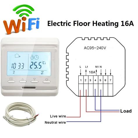 MINCO HEAT Underfloor Heating Electric WiFi Thermo... – Grandado