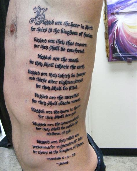 Awesome Bible Verse Tattoos