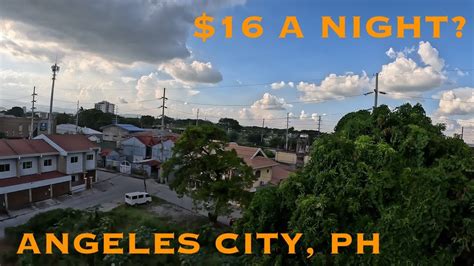 Check Out this $16 Hotel, Angeles City, PHILIPPINES 4K - YouTube