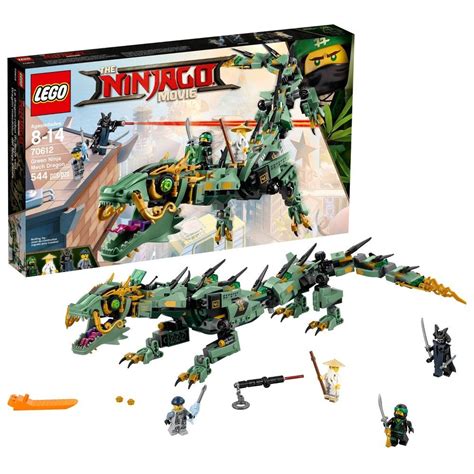 Lego Ninjago Green Ninja Mech Dragon 70612 | Lego dragon, Ninjago ...