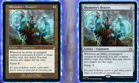 [RVR] Illusionist's Bracers (Tolarian Community College) : r/magicTCG