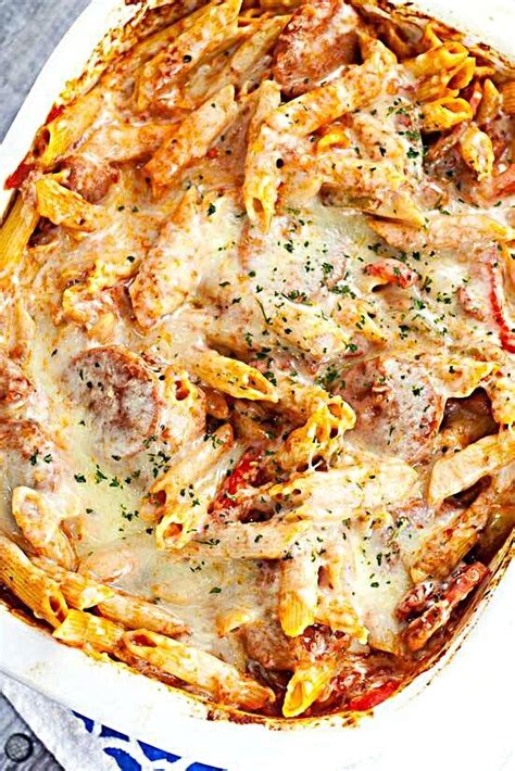 Salami Pasta Bake | Salami pasta, Salami recipes, Baked pasta recipes