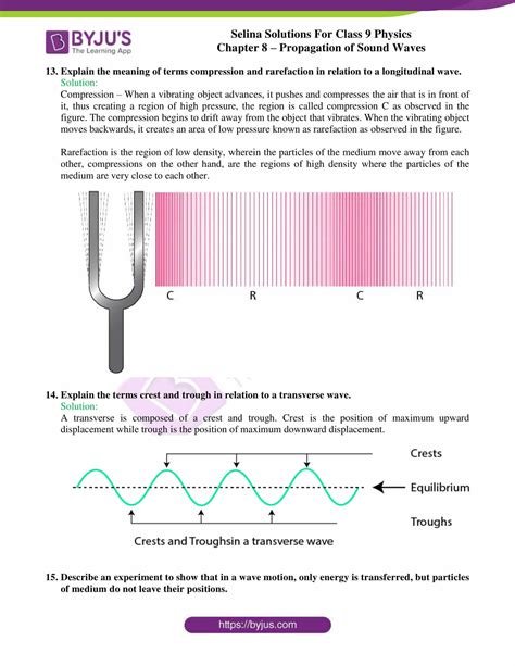 Selina Solutions Class 9 Concise Physics Chapter 8 Propogation of Sound ...