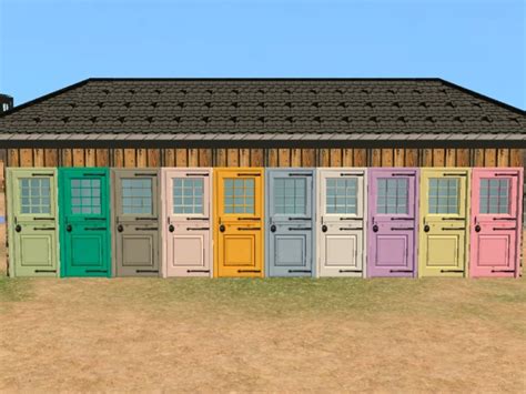 Mod The Sims - More colors Door form Season EP